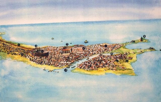 Conquista de Gades por los romanos