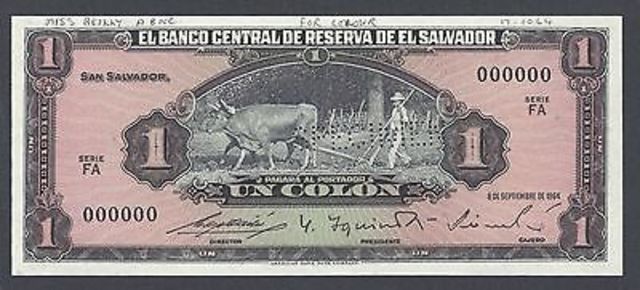 Creación del Banco Central de Reserva de El Salvador
