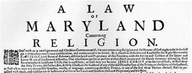 Maryland Toleration Act