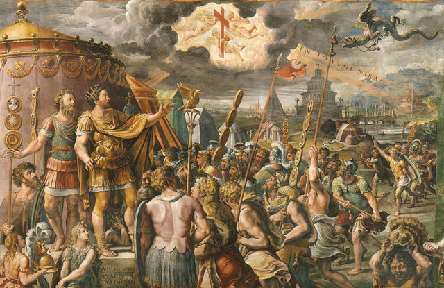 Edicto de Milán por el cual se reconoce la libertad religiosa dentro de los limes del imperio romano.