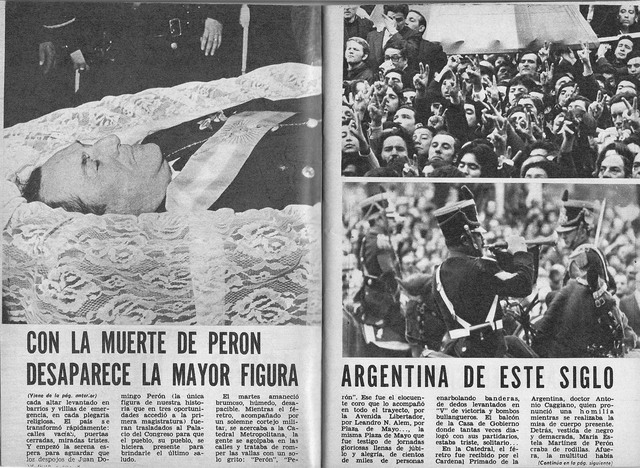 Fallecimiento de Perón