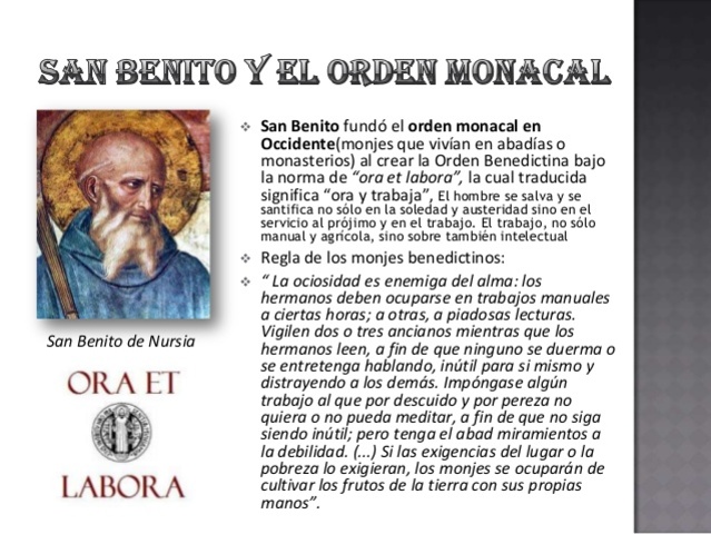 Monaquismo. Siglo IV-Siglo VII (extendidos por los terrritorios del Imperio Romano)