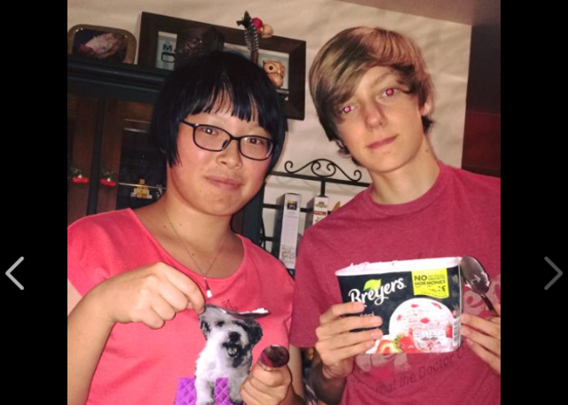 Las estudiantes de intercambio