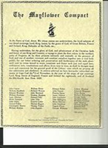 Mayflower/Plymouth/Mayflower Compact