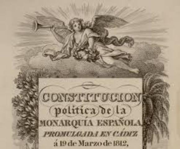 Constitución de la monarquía Española