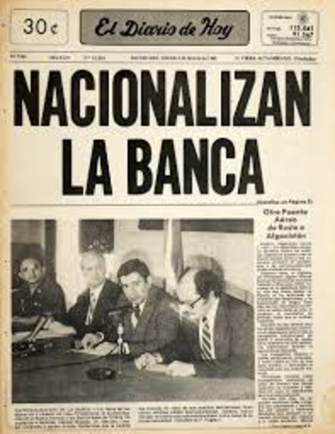 Nacionalizacion de la Banca