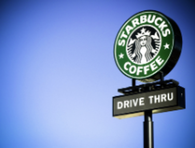 Starbucks opended the first driver-thru location - 1994
