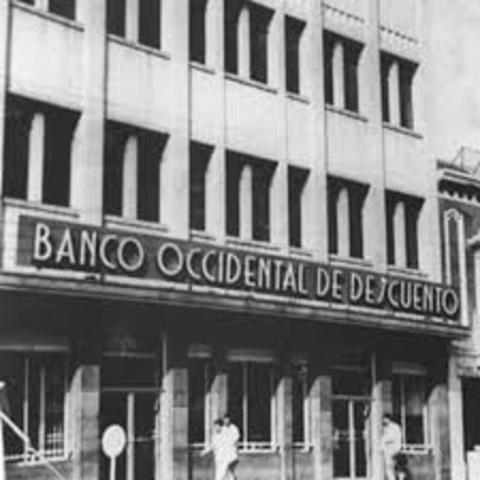 Primeros Bancos en el Pais