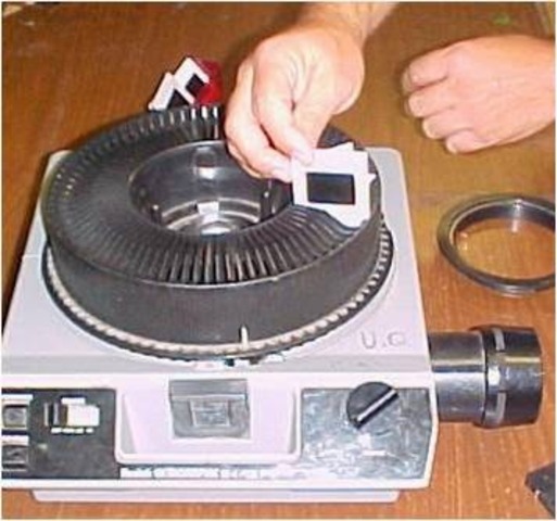 Proyector de diapositivas