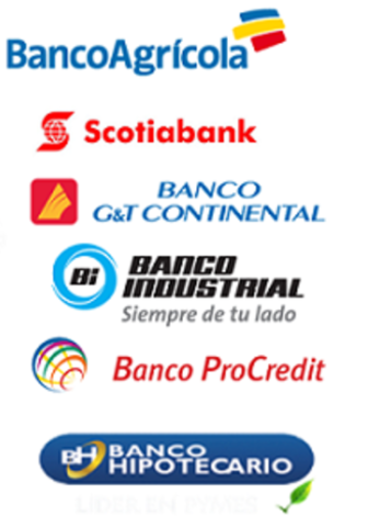 Bancos que operaban en el país para diciembre de este año