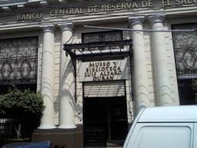 1934: CREACIÓN DEL BANCO CENTRAL DE RESERVA.