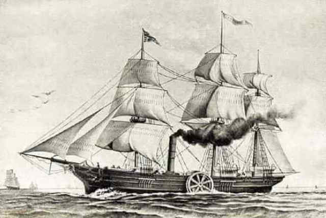 Se bota el primer barco de vapor y su evolución con el paso de los años.