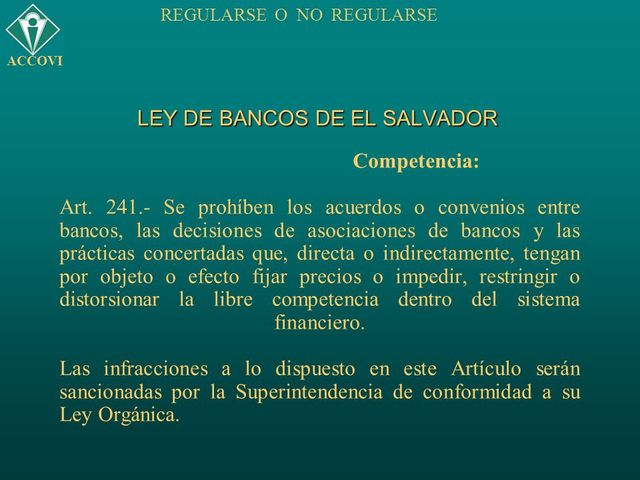 Ley de Bancos