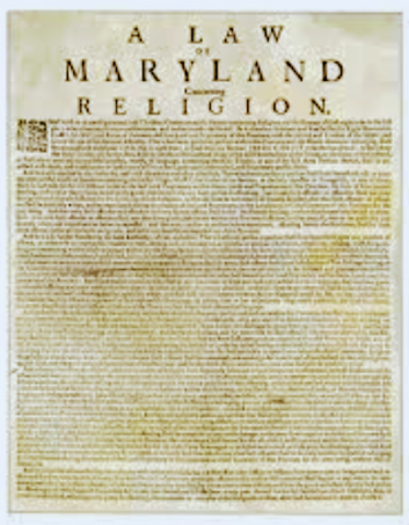 Maryland Toleration Act