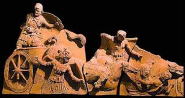 509aC Expulsió dels Etruscos de roma