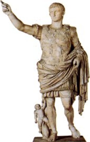 Octavi August es proclama emperador