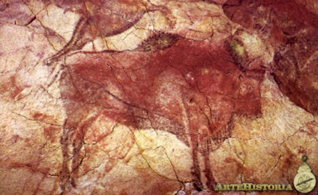 BISONTE EN LAS CUEVAS DE ALTAMIRA