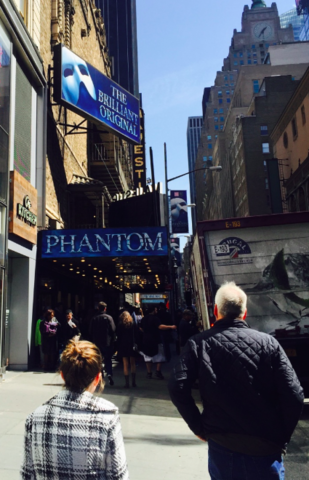 Yo miro Phantom of the Opera