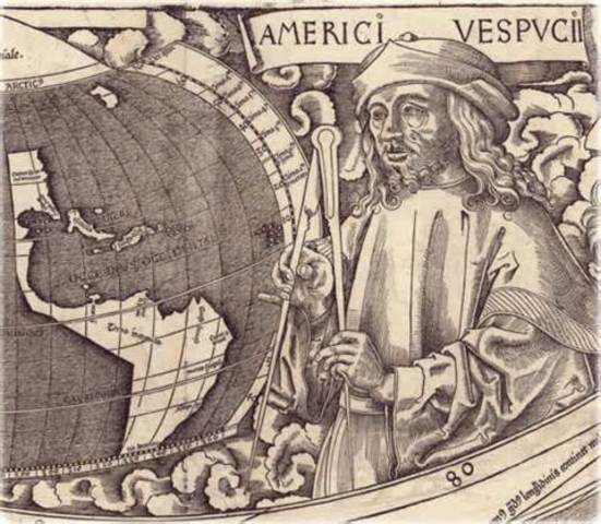 Amerigo Vespucci Discovers America