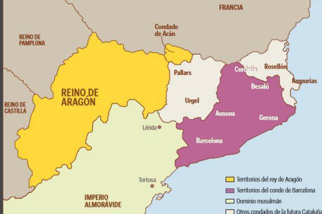 Unión dinástica del reino de Aragón y el condado de Barcelona
