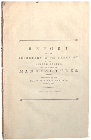 Hamilton's Report on Manufactures