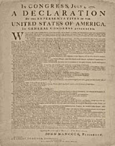 Declaration of Independance