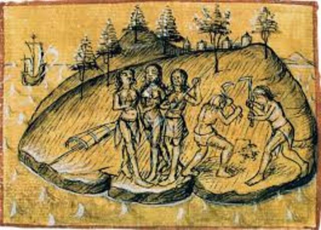 Jean Bethancourt inicia la conquista de las islas Canarias