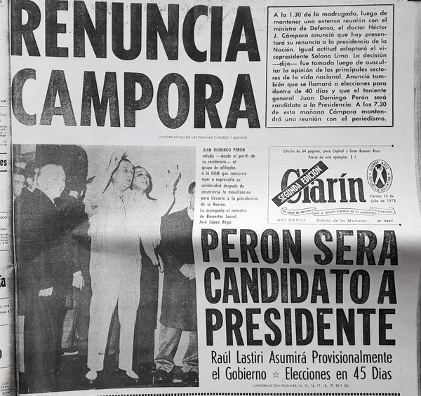 Campora renuncia
