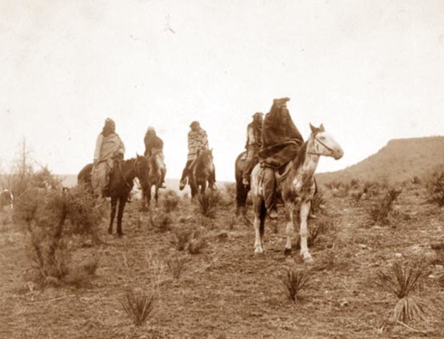 Geronimo moves into desert