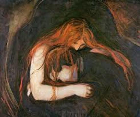 1893 - Munch (Amor i dolor o el vampir)