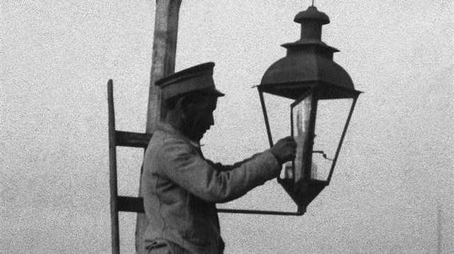 Alumbrado publico de gas