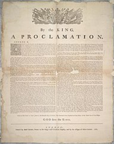 The Proclamation of 1763