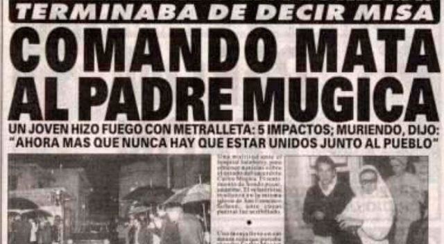 Muerte del Padre Mujica