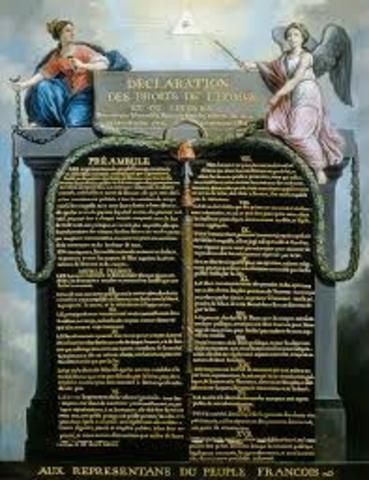 La Declaración de los Derechos del Hombre y de los Ciudadanos
