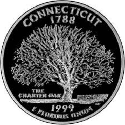 Connecticut becomes 5th state to be admitted to the U.S.