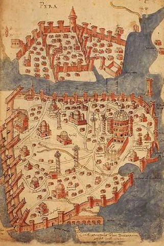 Emperor Constantine i founded the Byzantine Capital