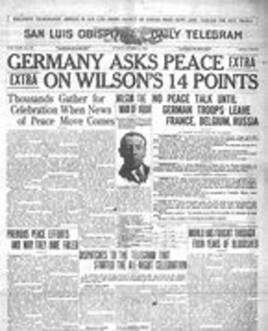 Woodrow Wilson's "14 Points"