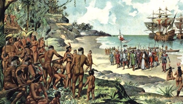 Els portuguesos arriben a Brasil