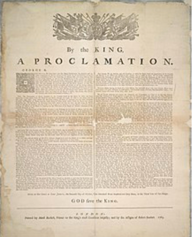 Proclamation of 1763