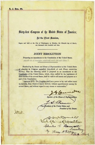 16th amendment