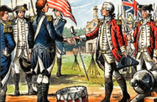 Lord Cornwallis surrendered to George Washington
