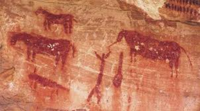 20.000 a.C: Arte fuera de las cuevas