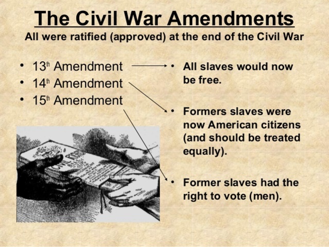Civil war amendments
