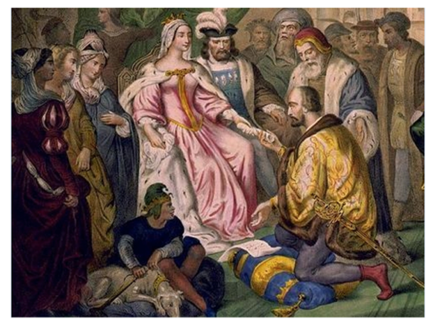 La reina cambia su opinion.