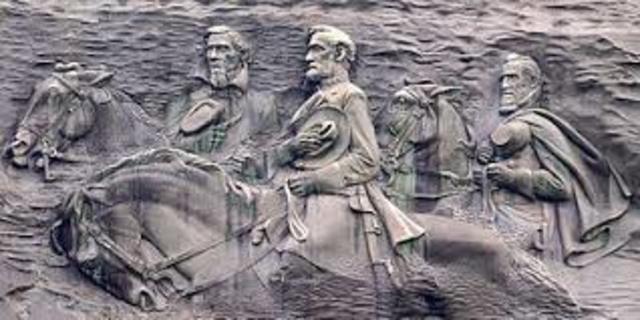 Stone Mountain Carving