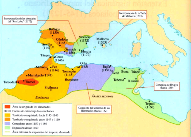Invasión almohades.