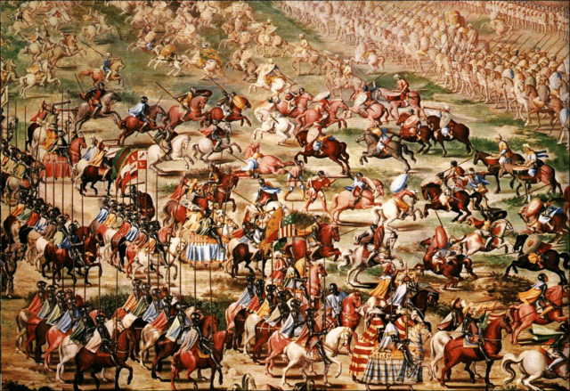 LLegada de los benimerines a Al-Ándalus para frenar avances de los reinos cristianos.