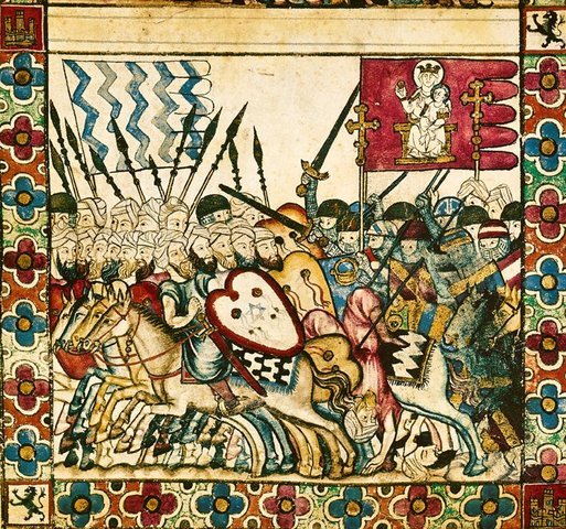 Batalla del Salado (dominio desembocadura del Guadalquivir para evitar la llegadas de invasiones de pueblos del Norte de África)