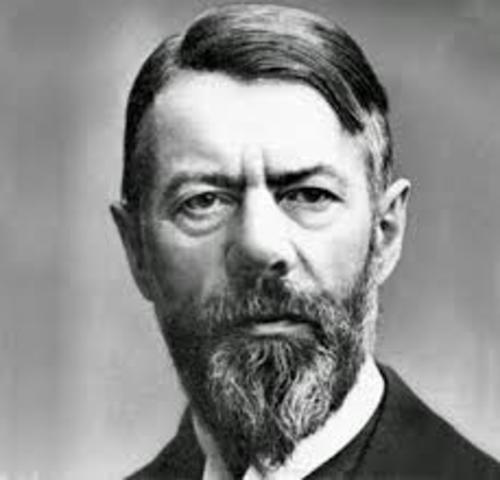 Escuela Burocracia: Max Weber (1864-1920)