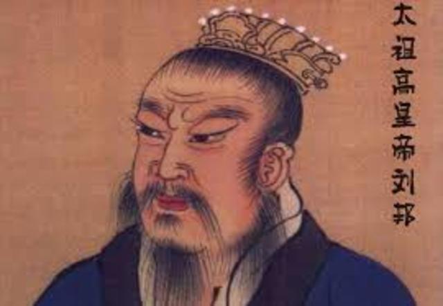 Liu Bang conquers the Qin Dynasty.